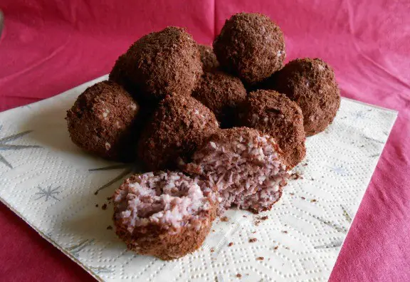 Chocolade-Truffels met kersenvulling - zelf maken