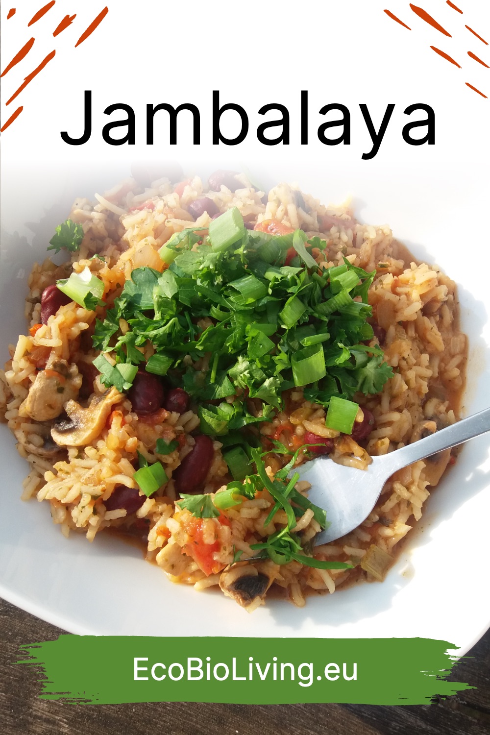 Vegetarische Jambalaya - eenpansgerecht met rijst