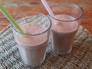 groene smoothies met aardbeien - recept ideeën