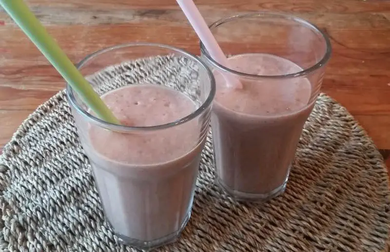 groene smoothies met aardbeien - recept ideeën